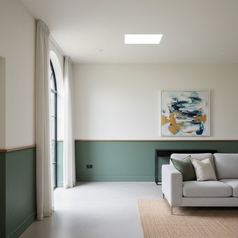 Accent Wall Painting detail